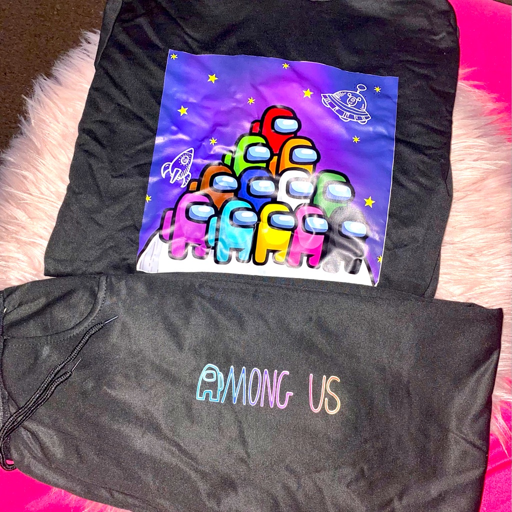 Nwot Among Us Printed Sweatsuit